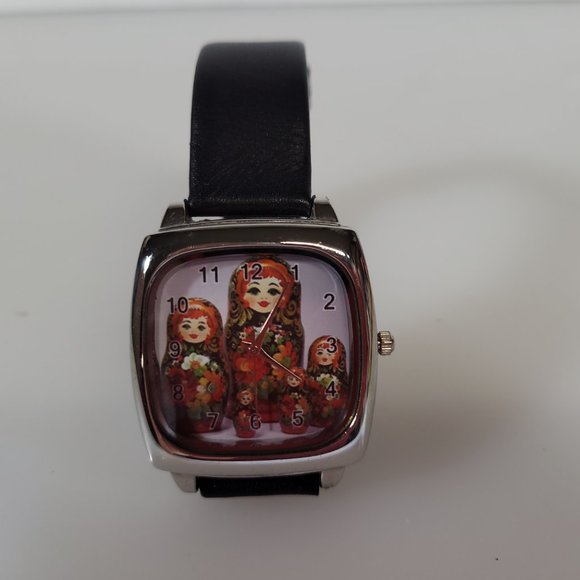 Nesting Doll Watch - Matryoshka Doll Watch - Picture 7 of 7